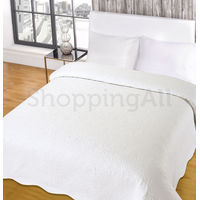  Ágytakaró, egyrészes, 140 × 195 cm, fehér 