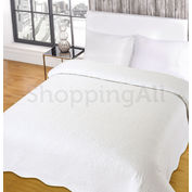 Ágytakaró, egyrészes, 170 × 210 cm, fehér