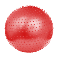 Masszázs gimnasztikai labda, 65 cm, többféle színben (HornSport)