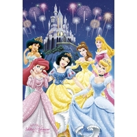  Disney hercegnők 3D plakát 