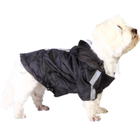  Esőkabát kutyáknak #135, XS-es méret, fekete 
